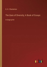 bokomslag Uses of Diversity; A Book of Essays