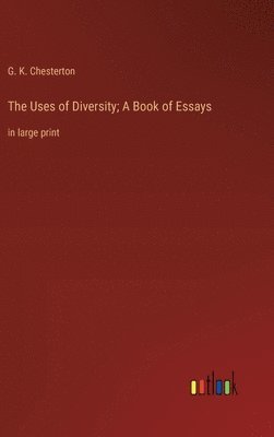 bokomslag Uses of Diversity; A Book of Essays