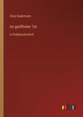bokomslag geöffneter Tür