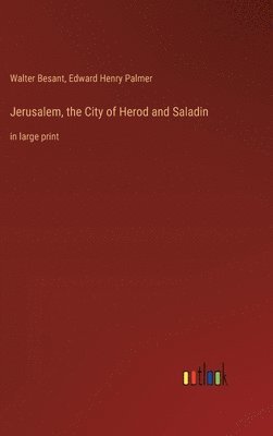 bokomslag Jerusalem, the City of Herod and Saladin