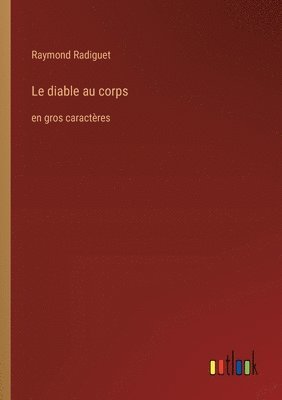 bokomslag diable au corps