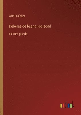 bokomslag Deberes de buena sociedad