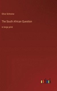 bokomslag The South African Question