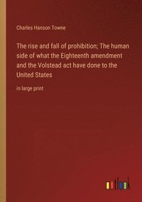 bokomslag The rise and fall of prohibition; The human side of what the Eighteenth amendment and the Volstead act have done to the United States