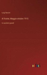 bokomslag Al fronte; Maggio-ottobre 1915