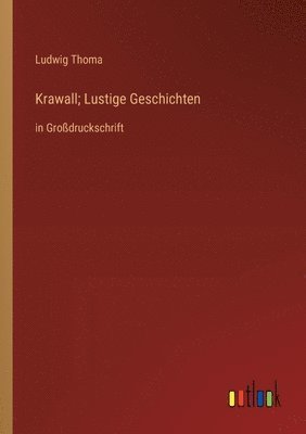 bokomslag Krawall; Lustige Geschichten