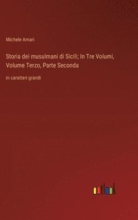 bokomslag Storia dei musulmani di Sicili; In Tre Volumi, Volume Terzo, Parte Seconda