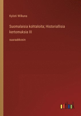 bokomslag Suomalaisia kohtaloita; Historiallisia kertomuksia III