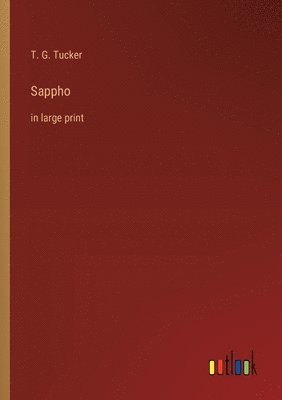 bokomslag Sappho