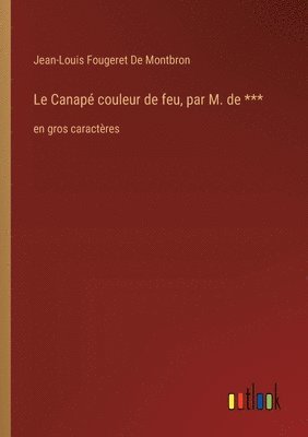 Le Canap couleur de feu, par M. de *** 1