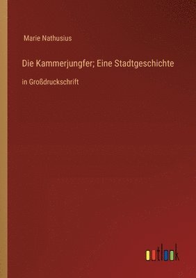 bokomslag Die Kammerjungfer; Eine Stadtgeschichte