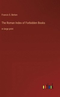 bokomslag Roman Index of Forbidden Books