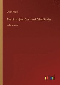 bokomslag The Jimmyjohn Boss, and Other Stories