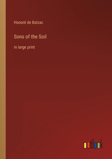 bokomslag Sons of the Soil