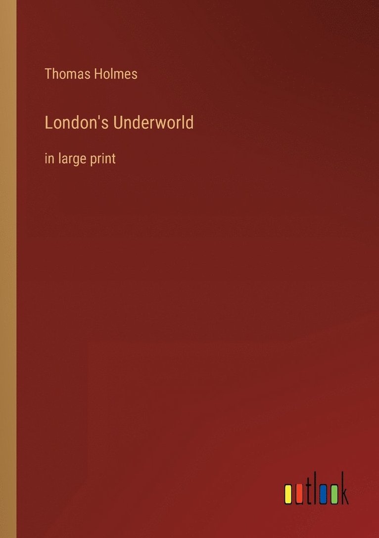 London's Underworld 1