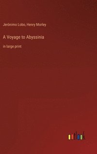 bokomslag A Voyage to Abyssinia