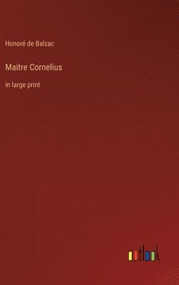 bokomslag Maitre Cornelius