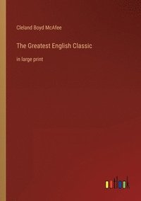 bokomslag Greatest English Classic
