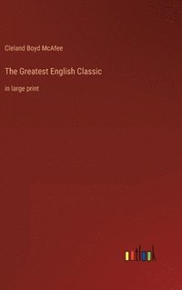 bokomslag Greatest English Classic