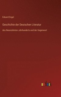 bokomslag Geschichte der Deutschen Literatur