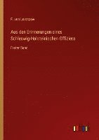 bokomslag Aus den Erinnerungen eines Schleswig-Holsteinischen Offiziers