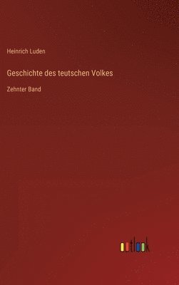 bokomslag Geschichte des teutschen Volkes