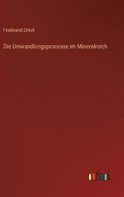 bokomslag Die Umwandlungsprocesse im Mineralreich