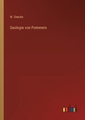 bokomslag Geologie von Pommern