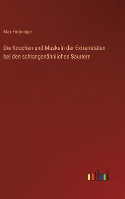 bokomslag Die Knochen und Muskeln der Extremitten bei den schlangenhnlichen Sauriern