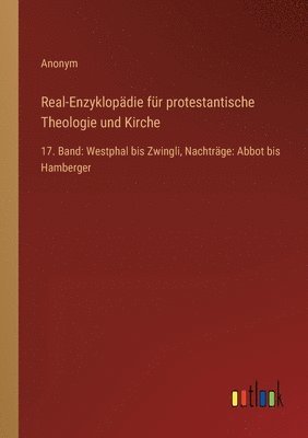 Real-Enzyklopadie fur protestantische Theologie und Kirche 1