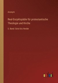 bokomslag Real-Enzyklopadie fur protestantische Theologie und Kirche