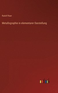 bokomslag Metallographie in elementarer Darstellung