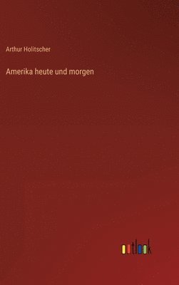 bokomslag Amerika heute und morgen