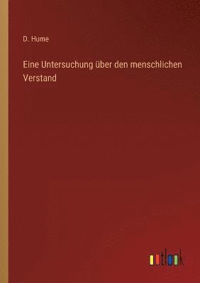 bokomslag Eine Untersuchung uber den menschlichen Verstand