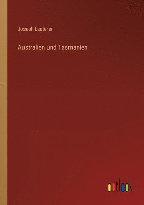 bokomslag Australien und Tasmanien