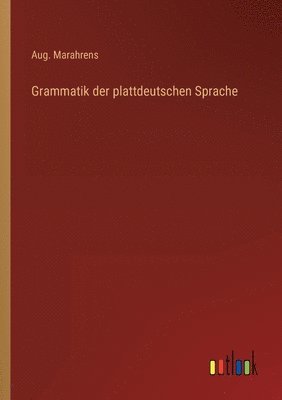 bokomslag Grammatik der plattdeutschen Sprache