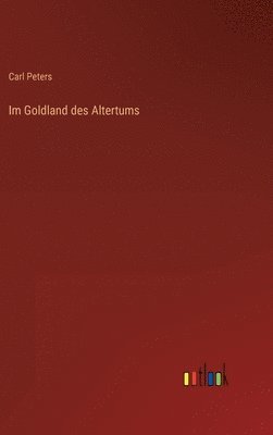 bokomslag Im Goldland des Altertums