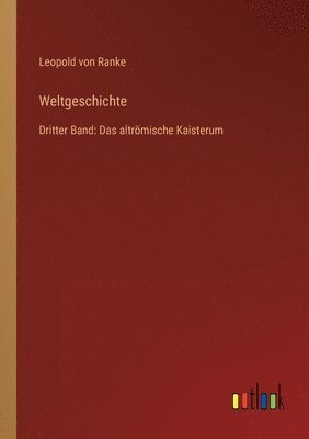 bokomslag Weltgeschichte