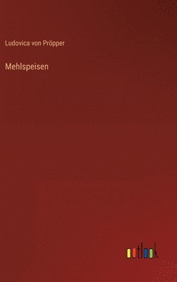 bokomslag Mehlspeisen