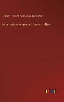 bokomslag Lebenserinnerungen und Denkschriften