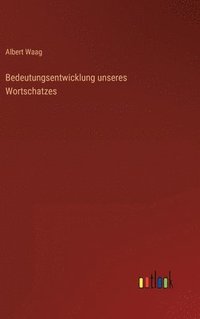 bokomslag Bedeutungsentwicklung unseres Wortschatzes