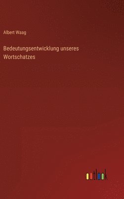 bokomslag Bedeutungsentwicklung unseres Wortschatzes