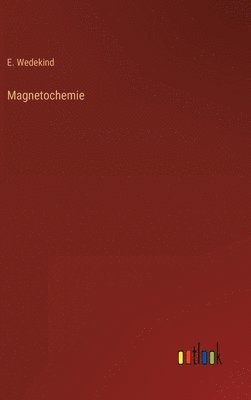 bokomslag Magnetochemie