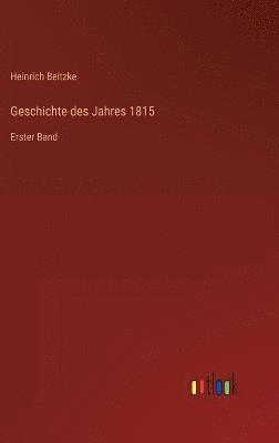 Geschichte des Jahres 1815 1