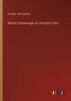 bokomslag Meine Erinnerungen an Hermann Löns