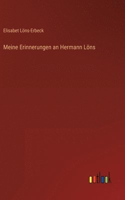 bokomslag Meine Erinnerungen an Hermann Lns