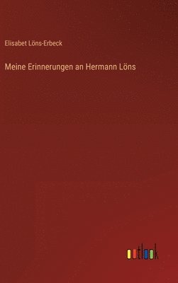 bokomslag Meine Erinnerungen an Hermann Löns