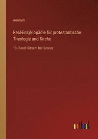 bokomslag Real-Enzyklopädie für protestantische Theologie und Kirche