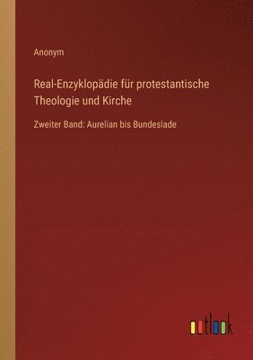 bokomslag Real-Enzyklopadie fur protestantische Theologie und Kirche