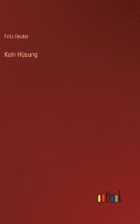 bokomslag Kein Hüsung